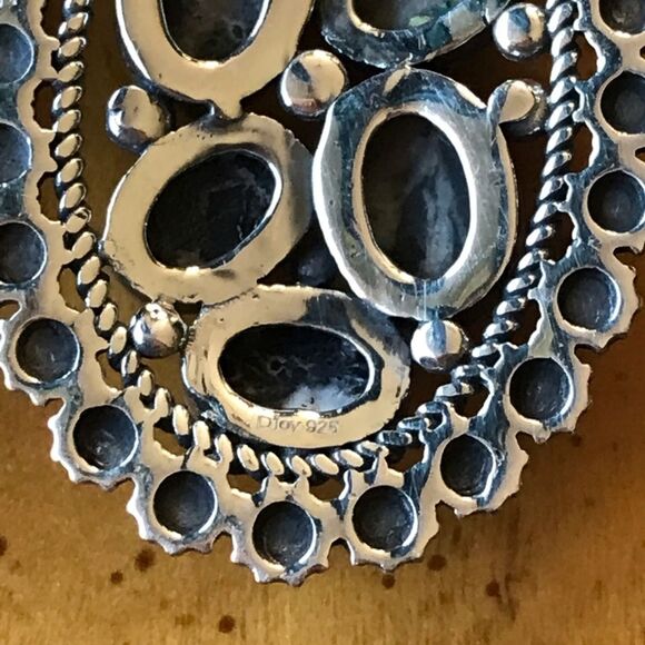 White Buffalo Sterling Silver Dangle Earrings - Picture 5 of 7